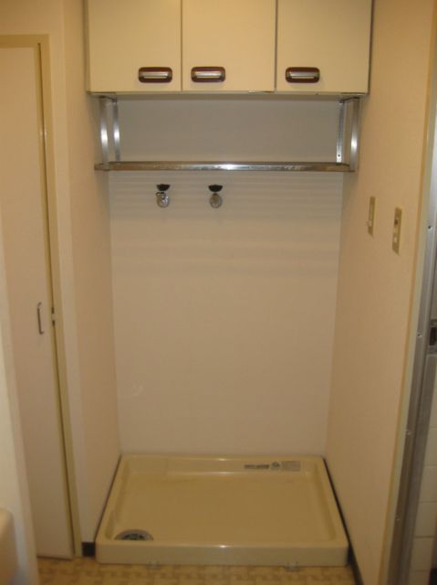 Other Equipment. It is indoor washing machine Storage.