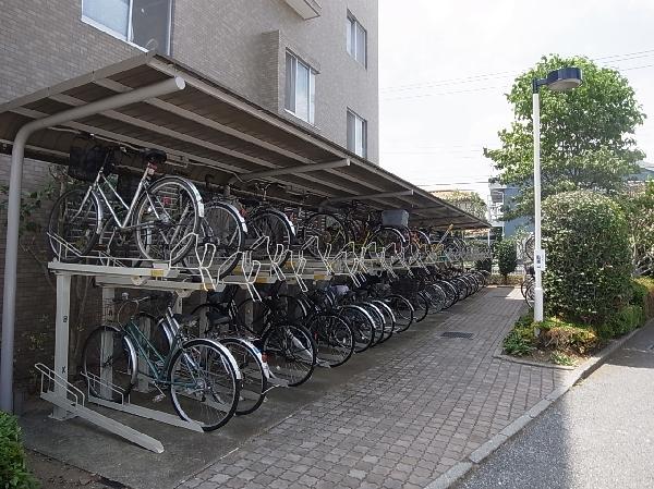 Local appearance photo. Bicycle-parking space