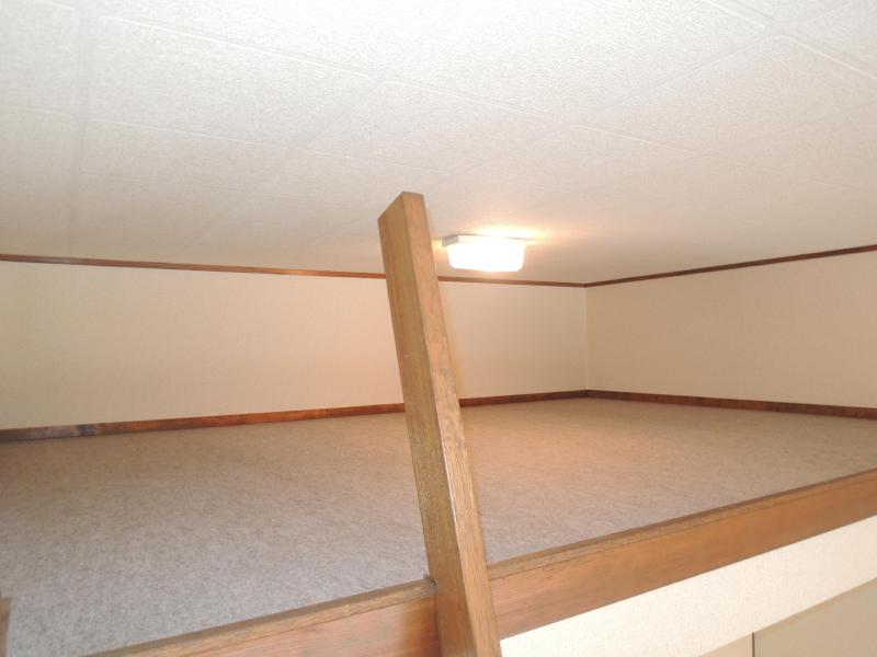 Other room space. Loft space also spacious