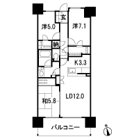 Floor: 3LDK + N + FC + WIC, the occupied area: 76.51 sq m, Price: TBD