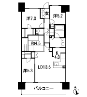 Floor: 4LDK + 2WIC, occupied area: 90.56 sq m, Price: TBD