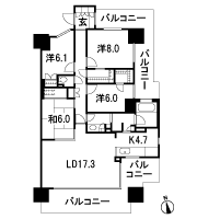 Floor: 4LDK + FC + WIC, the occupied area: 110 sq m, Price: TBD