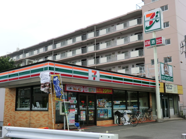 Convenience store. Seven-Eleven Narashino wreath Inter store up (convenience store) 148m