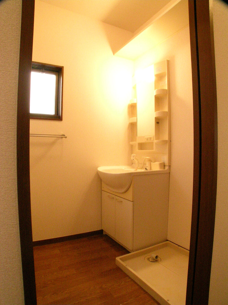 Other. A window in washroom! There are also storage shelves on the wash basin ☆  ☆