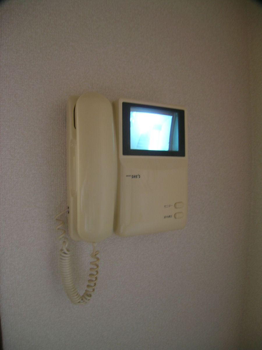 Security. TV monitor phone in which the face of the visitor can be seen ☆  ☆