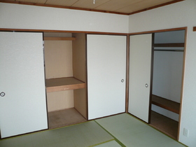 Living and room.  ☆ It is the south side of the Japanese-style room.