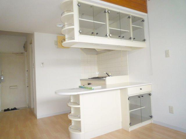 Living and room. Kitchen storage is quite often.