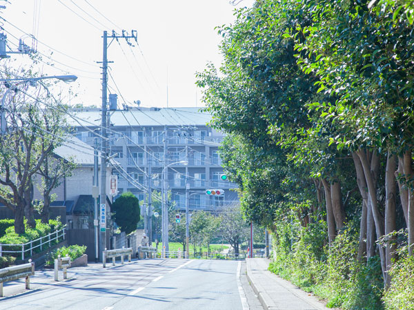 Surrounding environment. Local neighborhood streets (about 120m, A 2-minute walk)