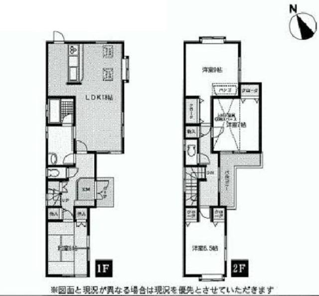 Floor plan. 29,800,000 yen, 4LDK + S (storeroom), Land area 141.3 sq m , Building area 111.37 sq m