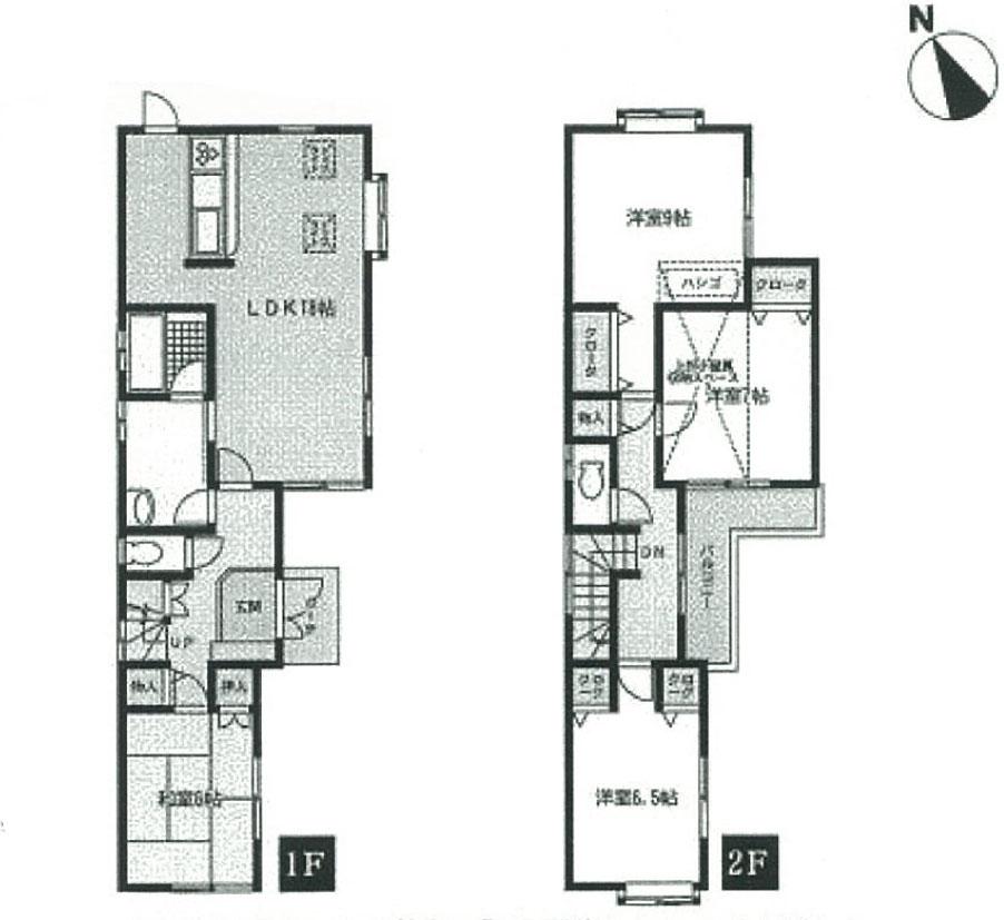 Floor plan. 29,800,000 yen, 4LDK + S (storeroom), Land area 141.3 sq m , Building area 111.37 sq m building spacious 33 square meters ・ With attic storage