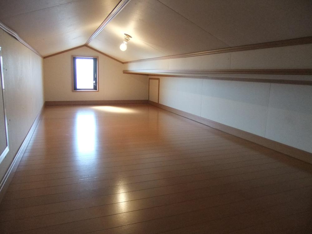 Non-living room. It is spacious also small attic storage