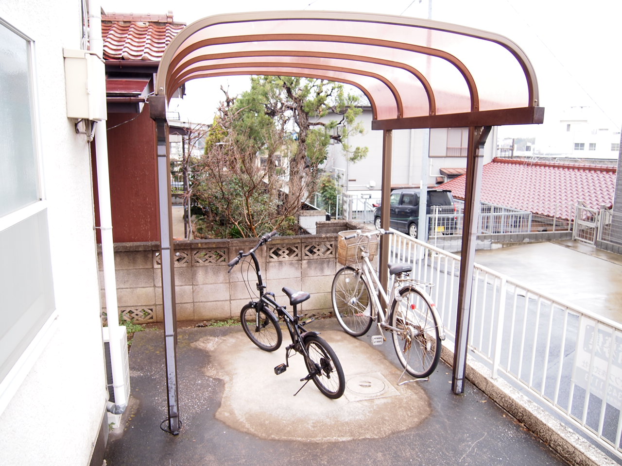 Other common areas. Bicycle-parking space