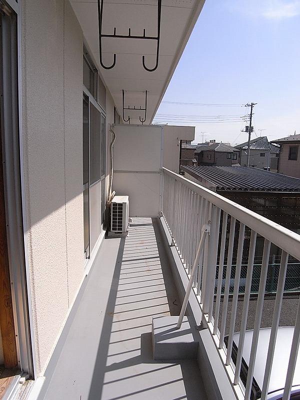 Balcony. Balconies offer spread