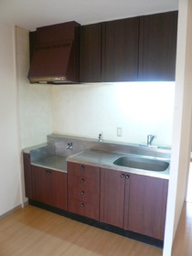 Kitchen.  ※ It is a photograph of the 105 in Room
