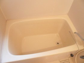 Bath. With bathroom window ※ It is a photograph of the 105 in Room