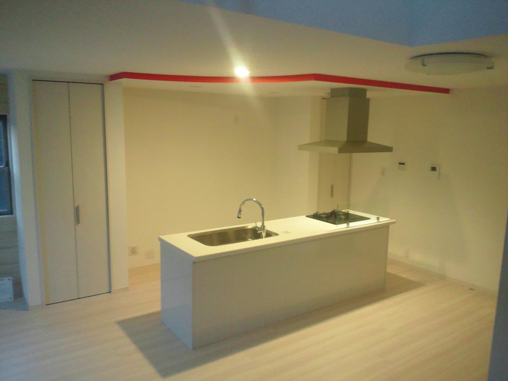 Kitchen. Island type of kitchen. Also impetus family conversation while cooking. It is very stylish kitchen.