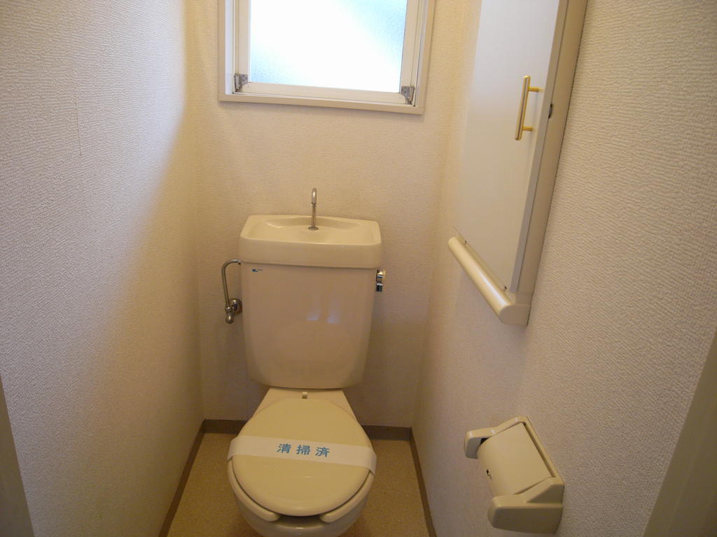 Toilet. Of course it is separate
