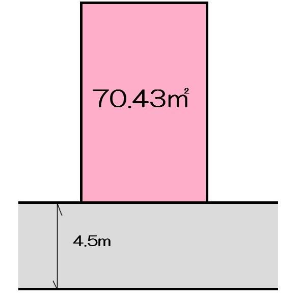 Compartment figure. 19,800,000 yen, 3LDK, Land area 70.43 sq m , Building area 78.04 sq m