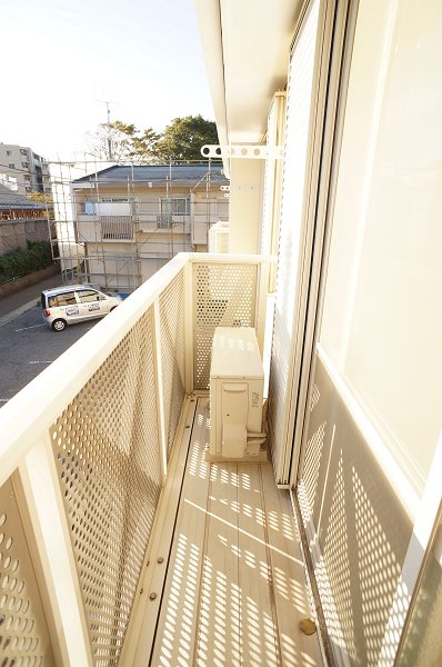 Balcony. Look! This sunny veranda!