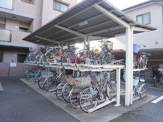 Other common areas. Is a bicycle parking lot free of charge