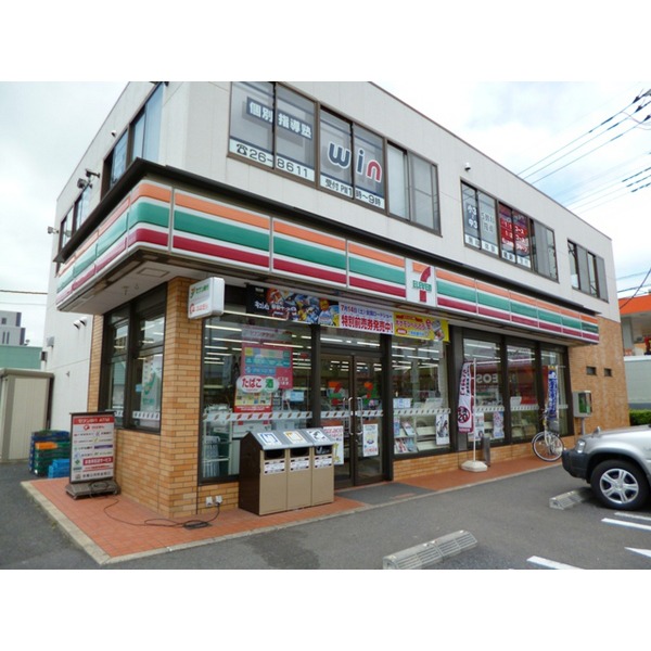 Convenience store. Seven-Eleven Narita Kozunomori store up (convenience store) 104m