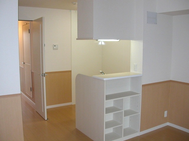 Other room space. With accommodated in the counter back
