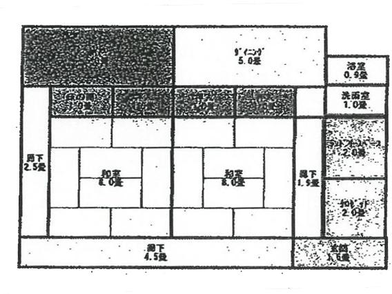 Floor plan. 10 million yen, 2DK, Land area 2,027.32 sq m , Building area 95.86 sq m floor plan