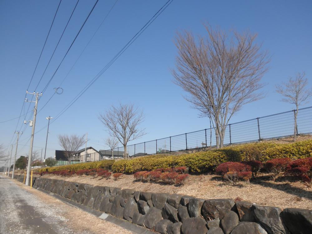 Local land photo. Vantage location of the hill. You look at Mt. Fuji. Local (January 2014) Shooting