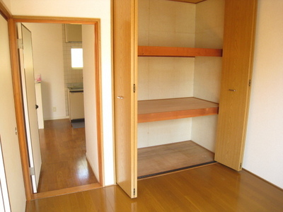 Living and room. closet