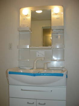 Washroom. Shampoo dresser.