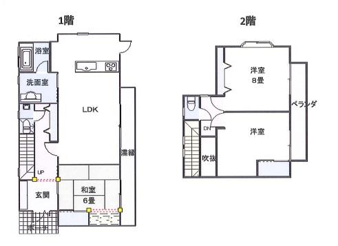 Floor plan. 26,800,000 yen, 3LDK, Land area 463.13 sq m , Building area 106.29 sq m