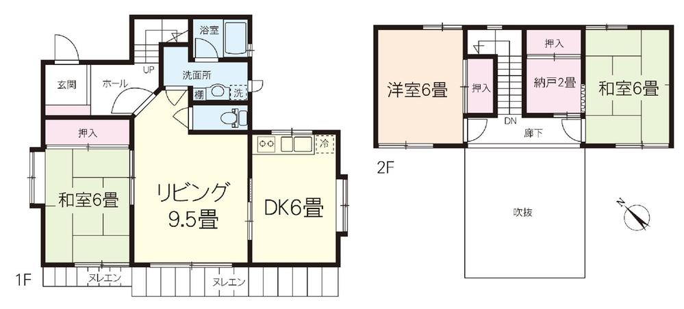 Floor plan. 7.7 million yen, 3LDK + S (storeroom), Land area 179.82 sq m , Building area 89.84 sq m