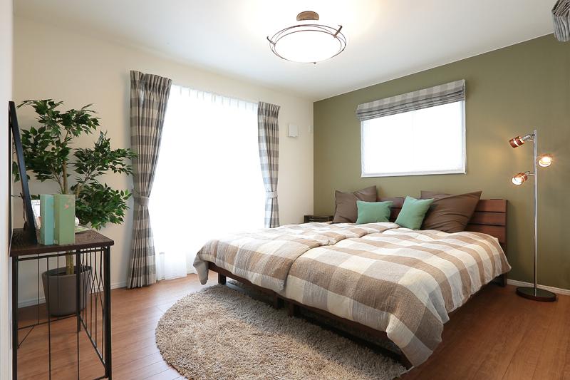 Kitchen. You can wake up comfortably in a bright bedroom.