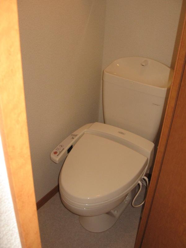 Toilet. Warm water cleaning toilet seat with