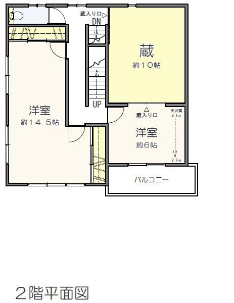 Floor plan. 24,800,000 yen, 4LDK, Land area 158.72 sq m , Building area 126.69 sq m 2F