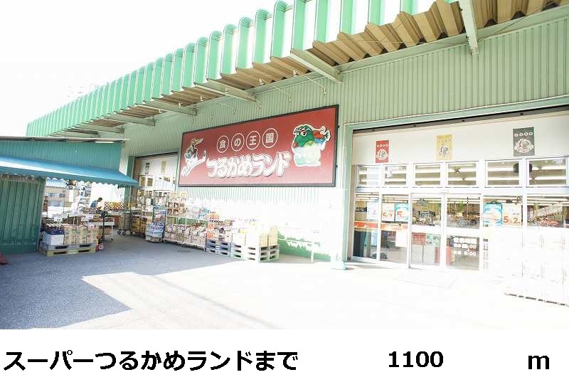 Supermarket. Tsurukame 1100m to land (Super)