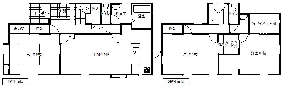 Floor plan. 11.5 million yen, 3LDK, Land area 340 sq m , Building area 133.31 sq m