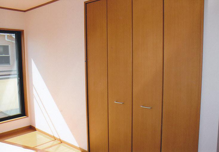Other introspection. Closet with storage