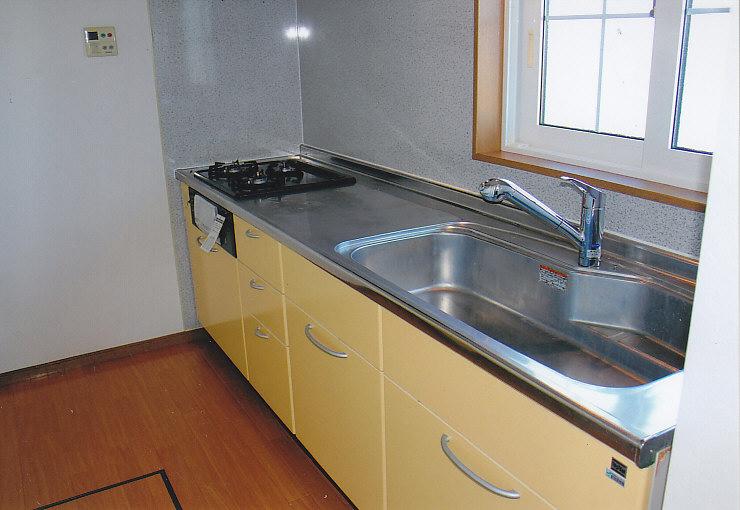 Kitchen. Bright design of the kitchen