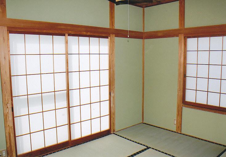 Other introspection. Japanese-style room of calm atmosphere