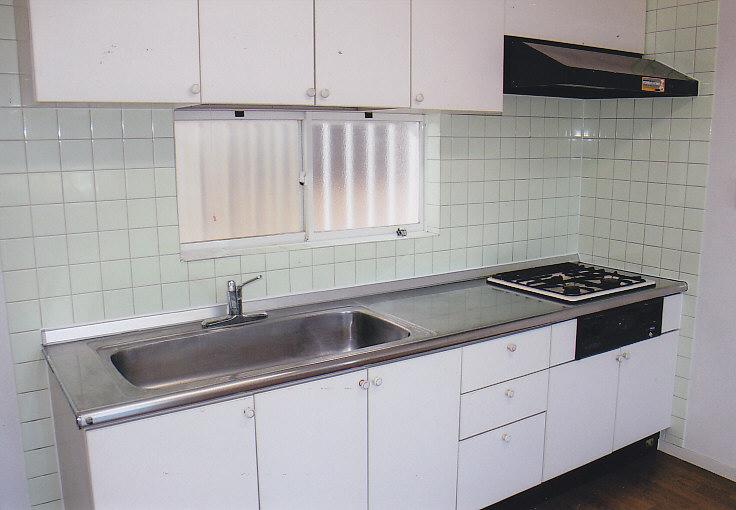 Kitchen. Bright design of the kitchen