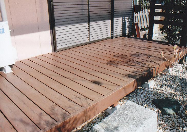 Other. Day good of the wood deck