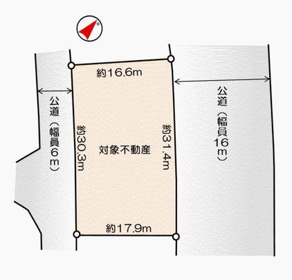Compartment figure. Land plots land area / 556.00 sq m (168.19 tsubo)