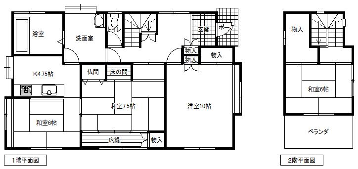 Floor plan. 11.8 million yen, 4K, Land area 433 sq m , Building area 103.5 sq m