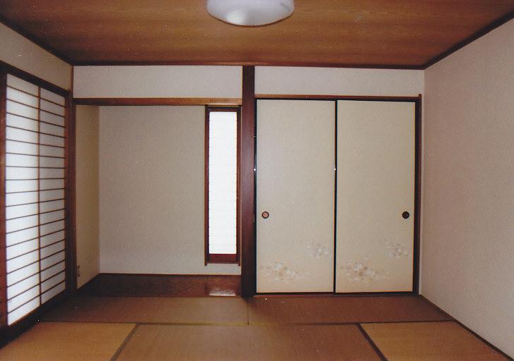 Other introspection. Alcove with a Japanese-style