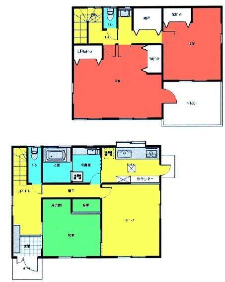 Floor plan. 12.5 million yen, 3LDK, Land area 547.81 sq m , Building area 118.11 sq m