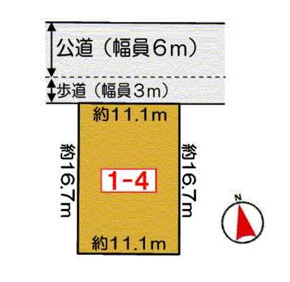 Compartment figure. Land area / 187.02 sq m