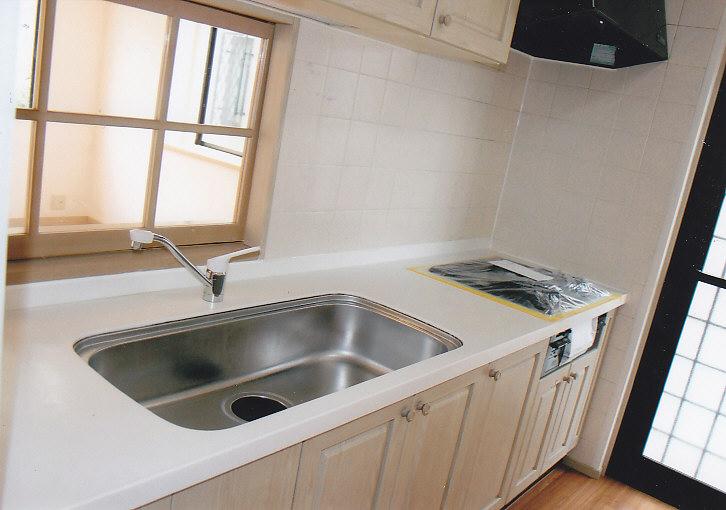 Kitchen. Bright design of the kitchen
