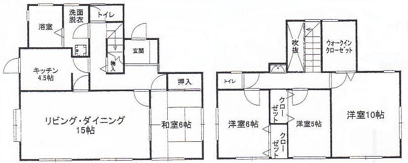 Floor plan. 17.8 million yen, 4LDK, Land area 180.7 sq m , Building area 116.96 sq m