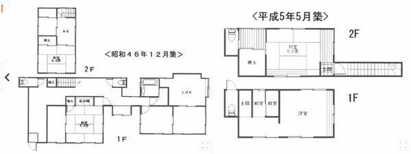 Floor plan. 7.6 million yen, 6DK, Land area 307.76 sq m , Building area 111.53 sq m